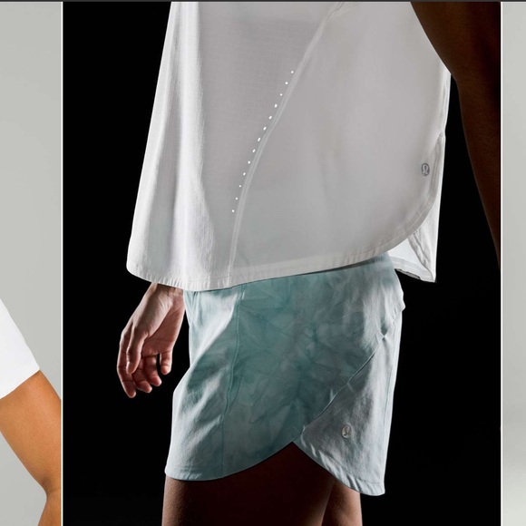 Pristine Lululemon Lightweight Stretch Running Short Sleeve shirt White size - Picture 3 of 10